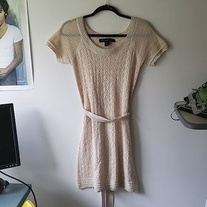 French Connection Open Knit Mini Dress